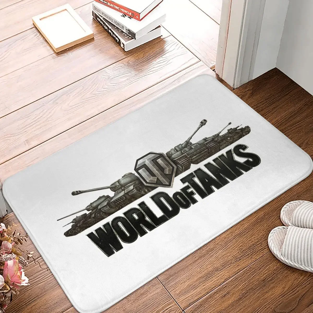 

World Of Tanks Doormat Rug Carpet Mat Footpad Polyester Non-slip Dust-Proo Front Room Corridor Kitchen Bedroom Balcony Toilet