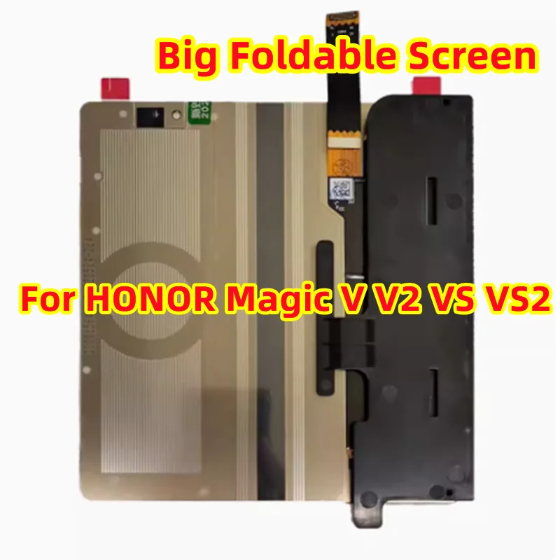 

Original Big LCD For HONOR Magic V VS V2 VS2 Ultimate 5G Foldable Screen Display Inner LCD Touch Digitizer Assembly Replacement