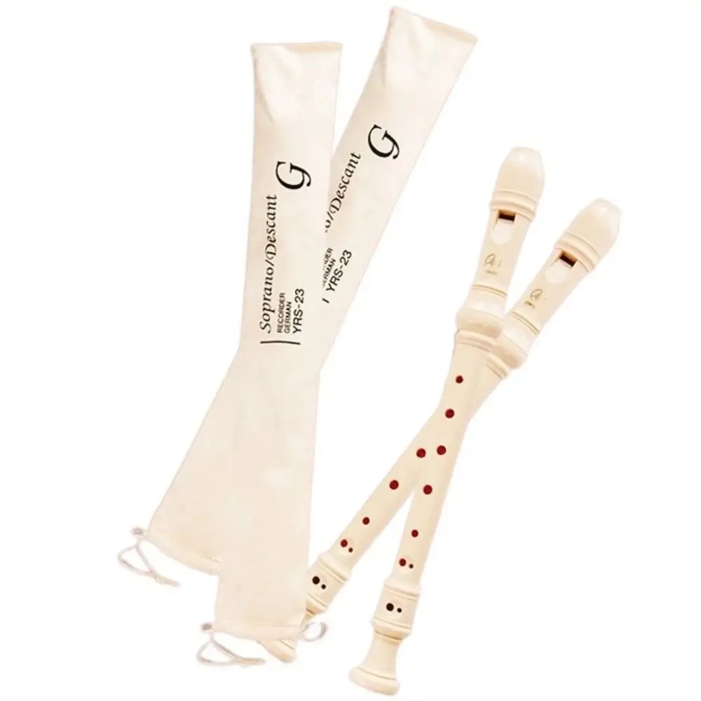 Grabador Soprano de YRS-24B, instrumento Musical de flauta Vertical de YRS-23, ABS de calidad alimentaria, dedo barroco, clarinete de ocho orificios, no tóxico