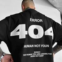 Men's Funny Programming Error 404 T-Shirt Tech Humor Computer Geek Gift 404 Not Found Code Print Fit Casual Short Sleeve Shirt