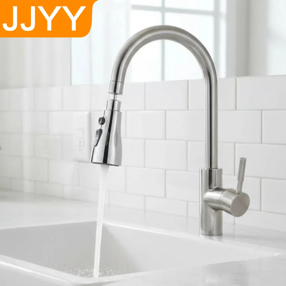 

Сменная насадка для кухонного смесителя с выдвижным изливом, 3 функции, 2 стиля, улучшенная версия распылителя для раковины