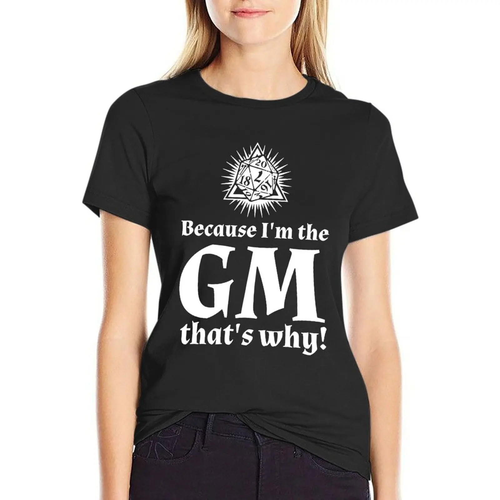 

Pen and Paper gamemaster T-shirt hippie clothes anime clothes plus size tops Summer Women's clothing