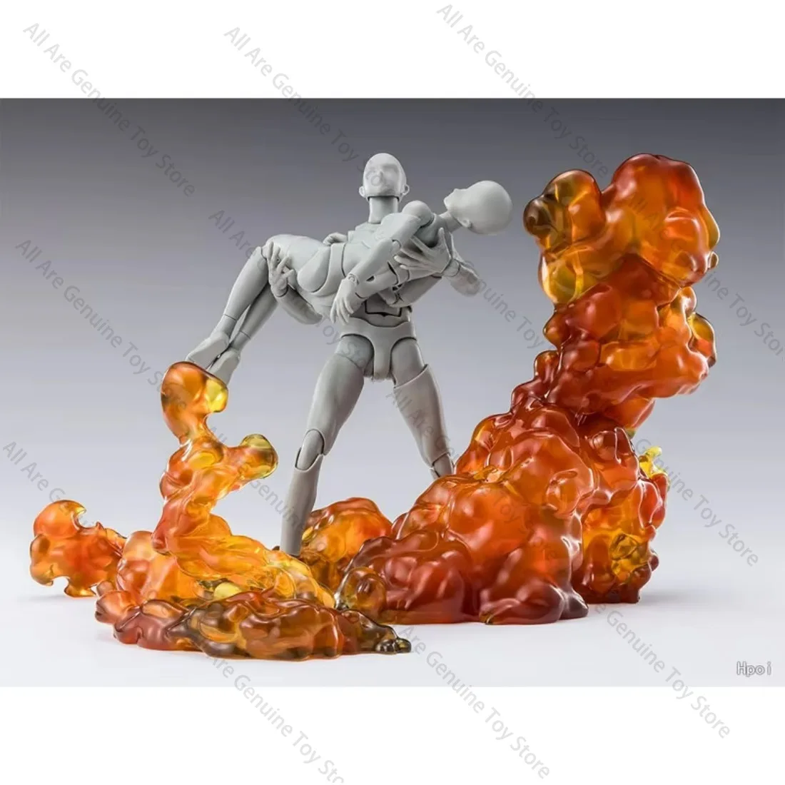 Genuine Bandai Original Model Kit SHF Effect Smoke Burst Ver Anime Figures Action Model Toys Gifts Boy girl