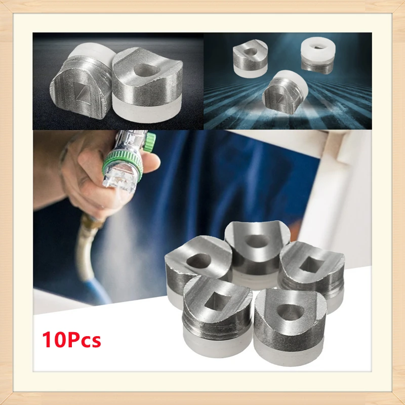 

10Pcs 10mm Airless Tip Seals For Airless Gun Tips Seals Reversible Airless Paint Spray Nozzle Gasket Working Accessories