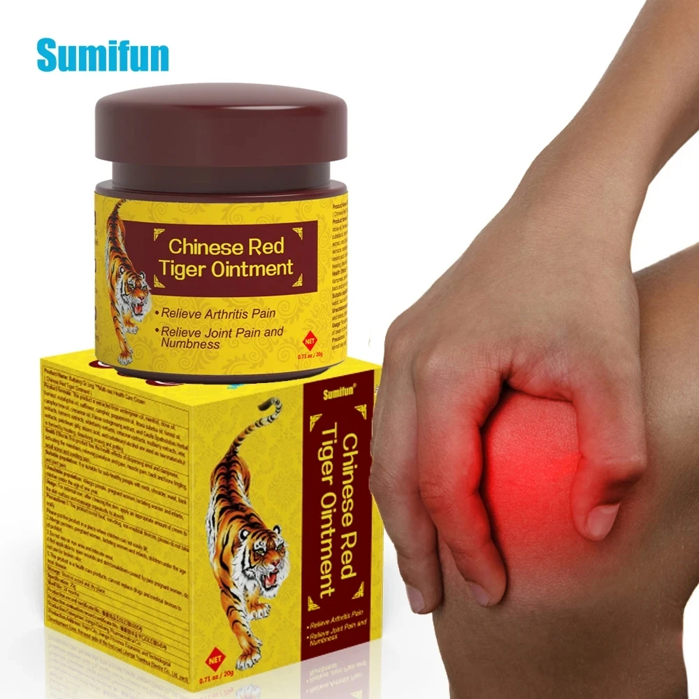 

20g Sumifun Chinese Tiger Arthritis Ointment Muscle Joints Shoulder Lumbar Knee Pain Analgesic Cream Chinese Medicine