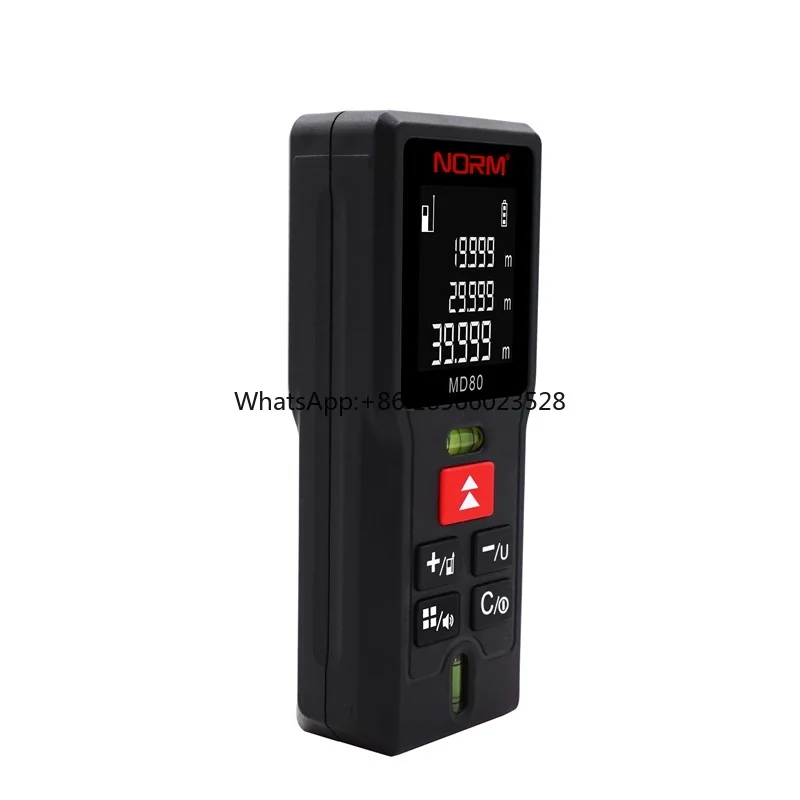 80 meters good quality laser measure distance meter Backlight LCD Laser Distance Meters