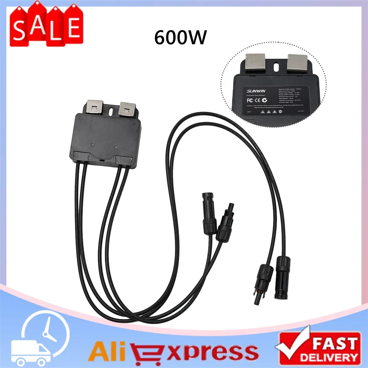 

Business Industrial PV Module Optimizer Solar Power 600W Photovoltaic Optimiser Controller Intelligence Photovoltaic Power