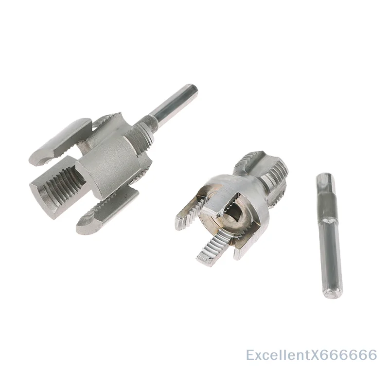 Pipe Thread Cutting Tool Electric Drill Compatible PVC Pipe Inner Outer Hole Threads Opener PVC Thread Maker Tool 1/2" 3/4" Tool