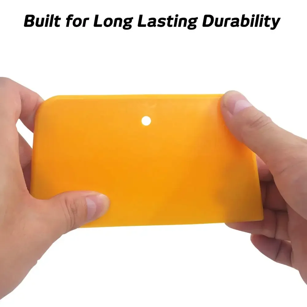 3 Pcs Body Filler Spreaders 4/5/6 Inch Body Fillers Source Ton Reusable Plastic Spreader for Applying Fillers Putties Glazes