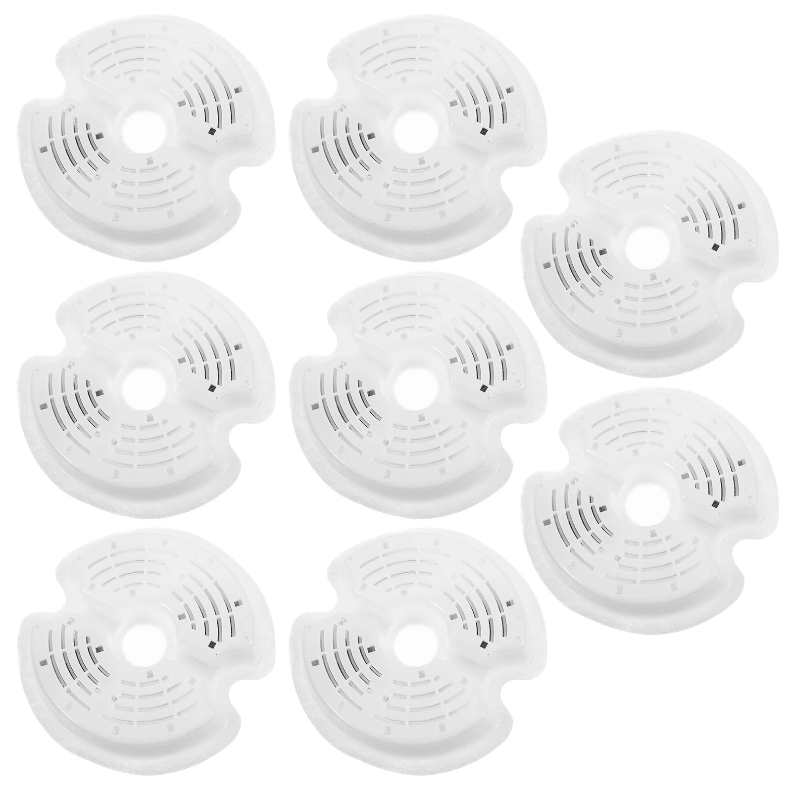 

8pcs Pet Fountain Replacement Filters For Cat Fountain Parts Remove Impurities Odors Hard Water Calcium Magnesium Pet Water