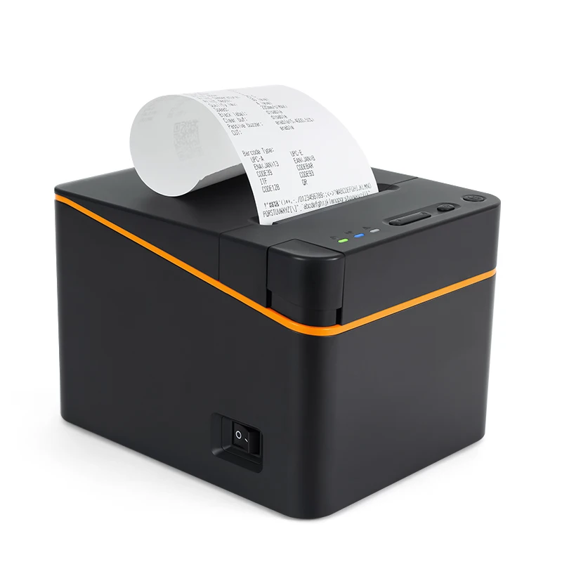 

80Mm Thermal Printer, USB LAN Thermal Receipt Printer, Bluetooth Printer with Automatic Cutting, Cash Register
