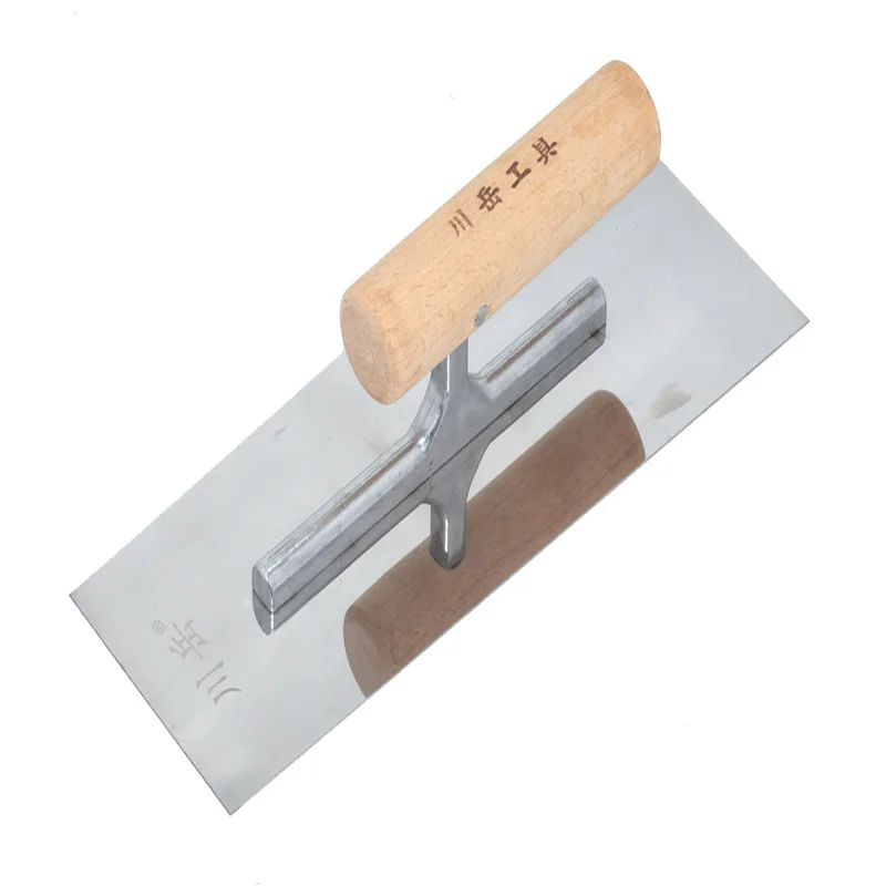 Stainless Steel Flat Finishing Trowel Putty Trowe And Pool Trowel Cement Polishing Knife Construction Hand Tool