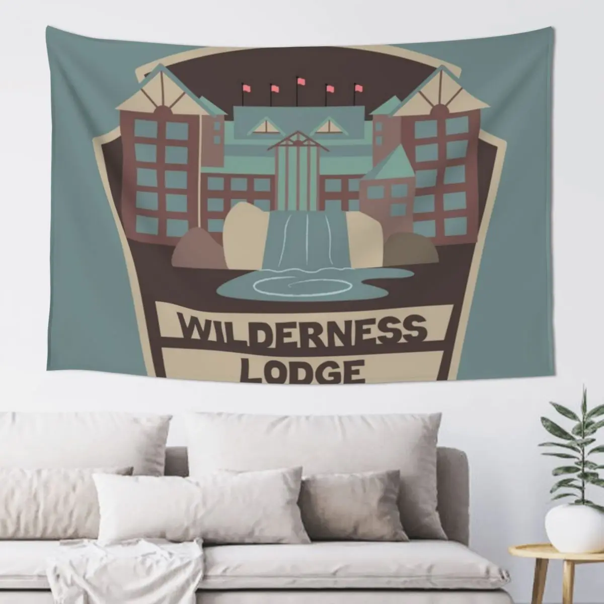 

Wilderness Lodge Tapestry Home Decorators Bedroom Deco Tapestry