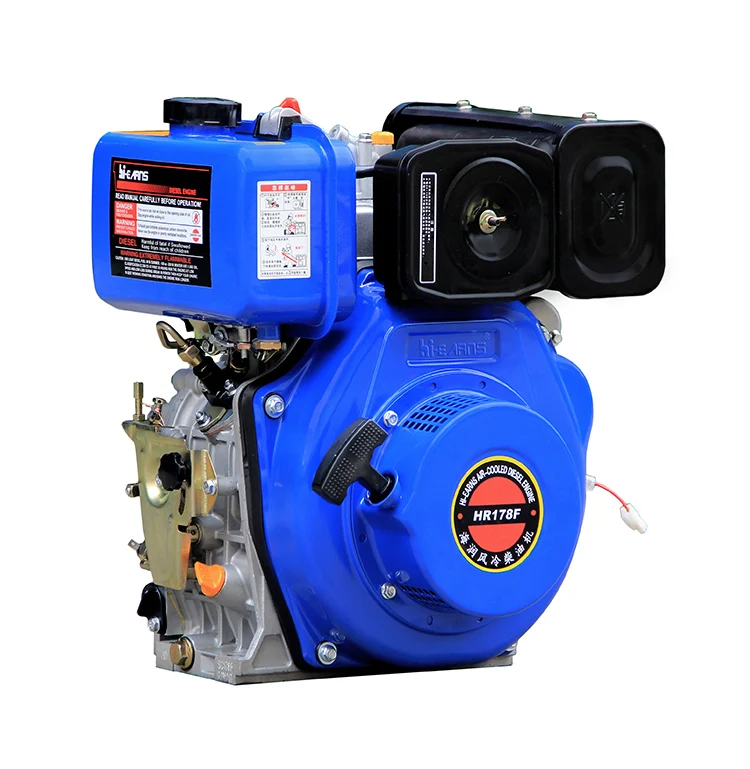 

Hiearns OEM New 6hp 178F G5 diesel Engine for Rotavator,Use Air Cooling System Diesel Engine