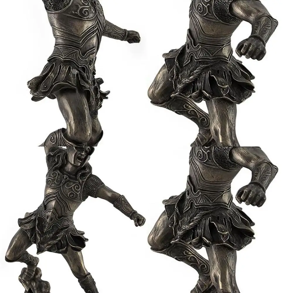 

Скульптурная бронзовая статуя Тора: Бог Скандинавского Гром с Могущим Молотом