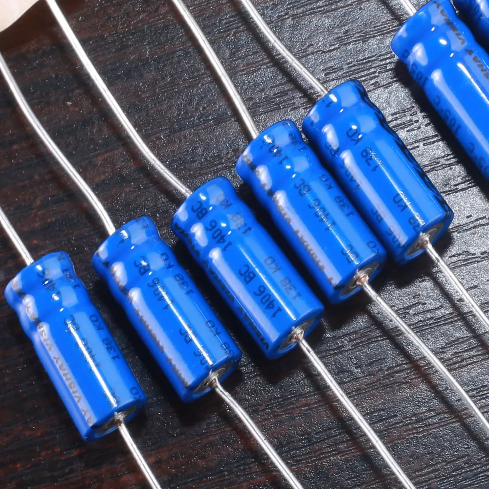 4pcs VISHAY BC LL Axial Hi-Fi Capacitors Hi-Fi Audio 22uF 100V