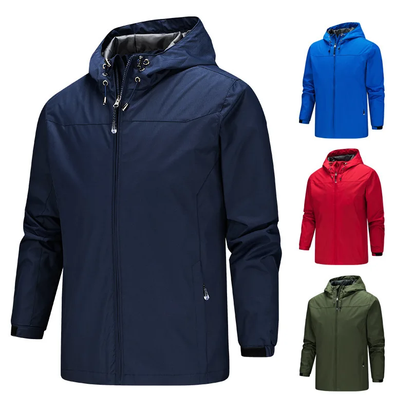 Men Jackets Windproof Waterproof Outdoor Windbreaker Coat Men's Mountaineering Clothing Casual All-match Jackets Male