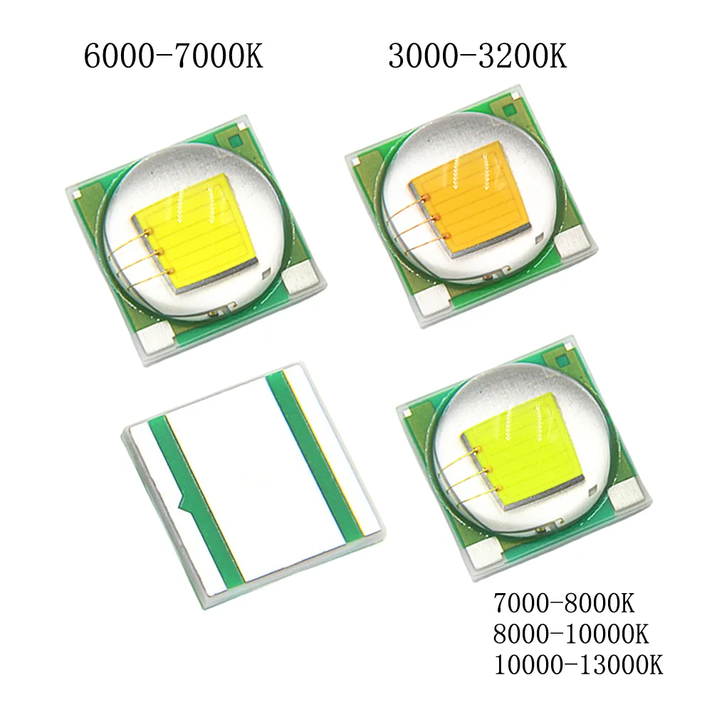 Imagem -02 - Diodos Led de Alta Potência para Bicicleta e Carro Peças Lanterna Acessórios de Carro Chip Smd 5w8w xm 5050-l1 3v 3.4v Faça Você Mesmo 1050 Pcs