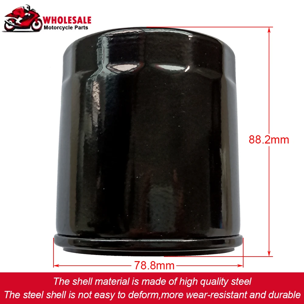 Oil Filter For Harley Davidson FLHR Road King FLHS FLHT Electra Glide FLHTC-UI Ultra Classic FLSTC Heritage Softail 1980-1999