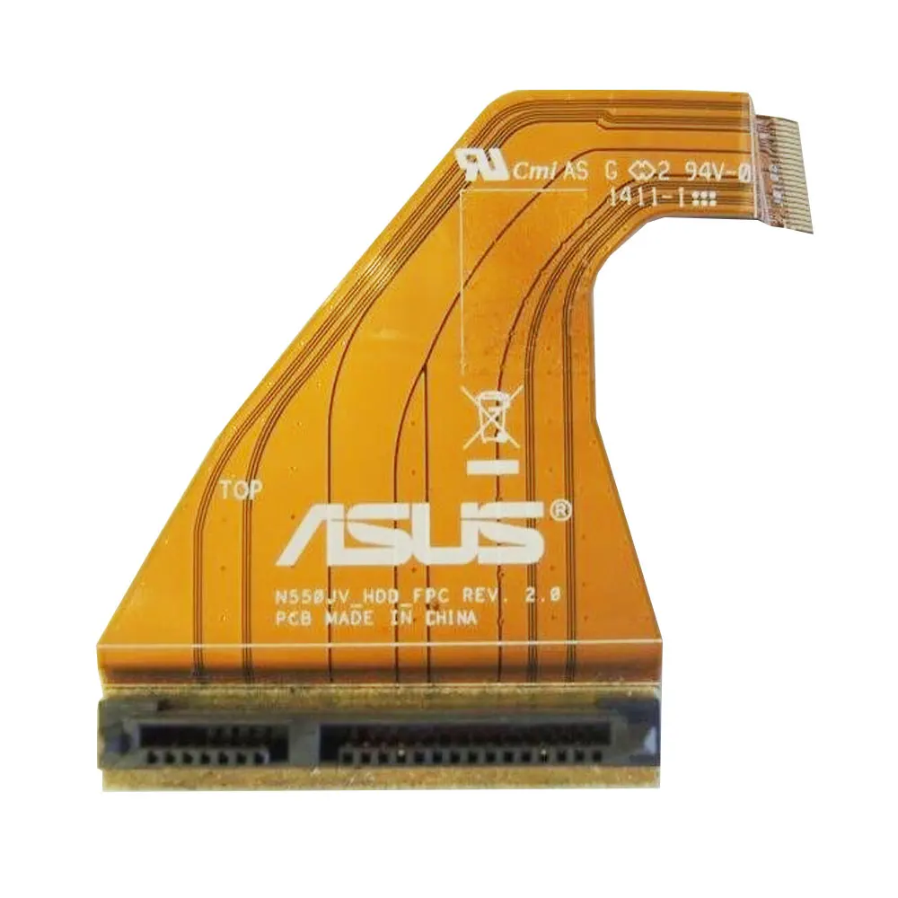 Кабель для жесткого диска для ноутбука ASUS N550, N550JV, N550JK, N550JA, N550JL, N550LFL, Q550LF, SATA, жесткий диск, HDD, гибкий кабель