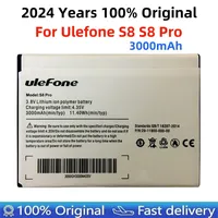 Mobile Phone Battery For Ulefone S8 S8 Pro 3000mAh 5.3inch MTK6737 MTK6580 Original Mobile Accessories