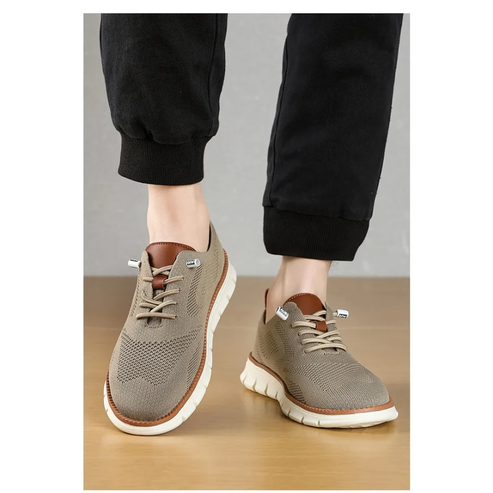 

Mens Casual Shoes Non-slip Wear-resistant Mesh Breathable Lightweight Color Matching Design MultifunctionalCasualSports /Shoes