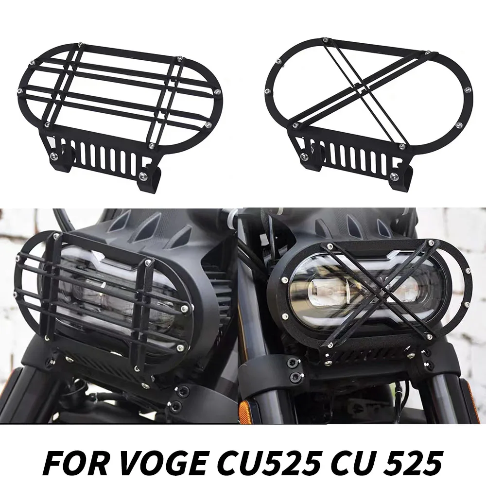 

For Voge CU525 CU 525 Motorcycle Headlight Guard Headlight Protector Cover Voge CU525 CU 525