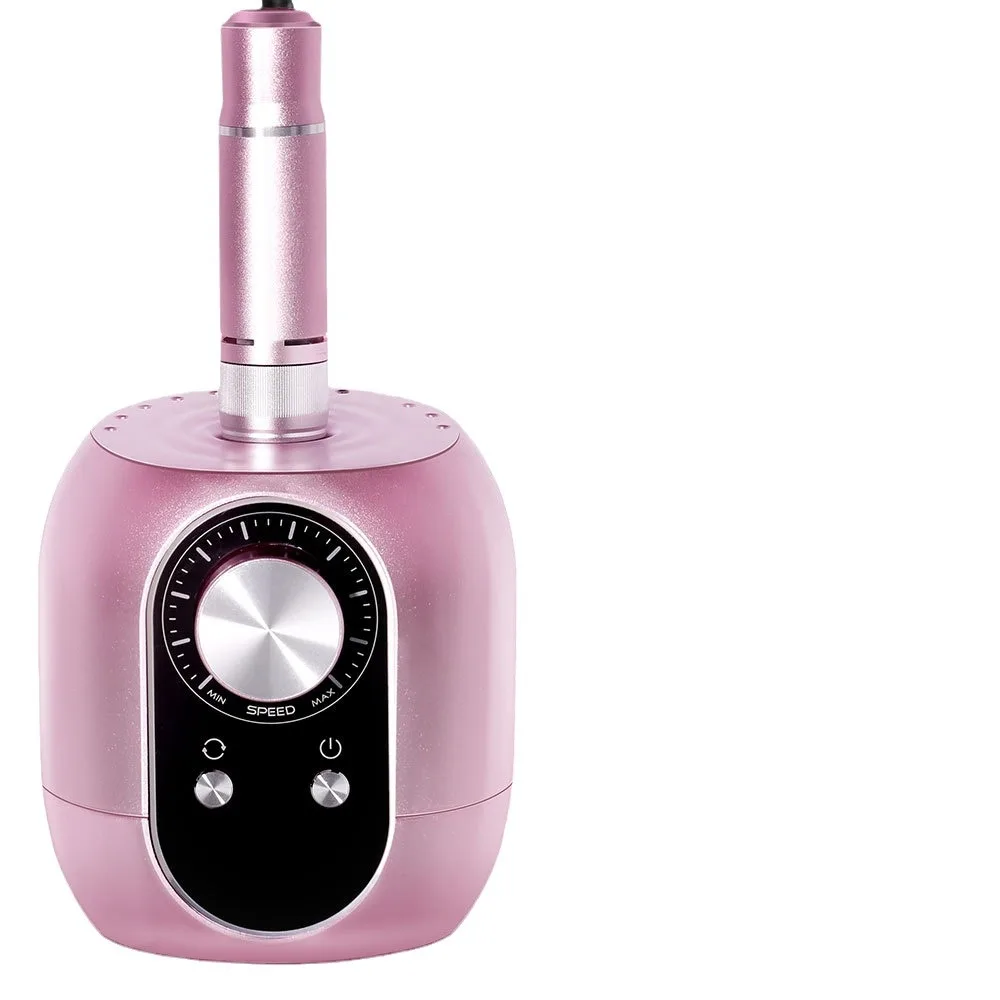 35000 دورة في الدقيقة الكهربائية سطح المكتب مسمار الحفر آلة تلميع مجموعة شاشة الكريستال السائل مزيل طلاء الأظافر للتقليم والعناية بالقدم