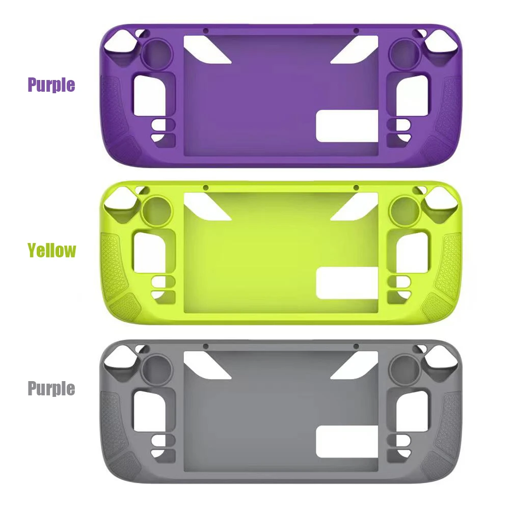 Силиконовый чехол для консоли, противоскользящий мягкий чехол для игровой консоли с полным покрытием, аксессуары для паровой консоли