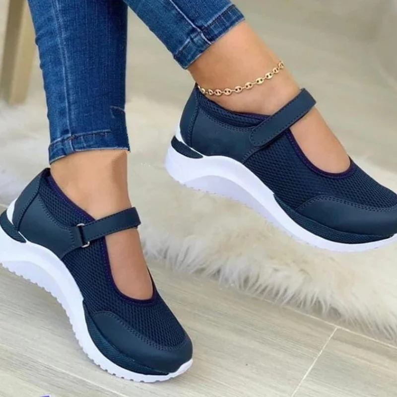 Women Platform Sneakers Summer 2023 Breathable Outdoor Walking Jogging Trainers Gym Shoes Mesh Sports Running Shoes Tennis