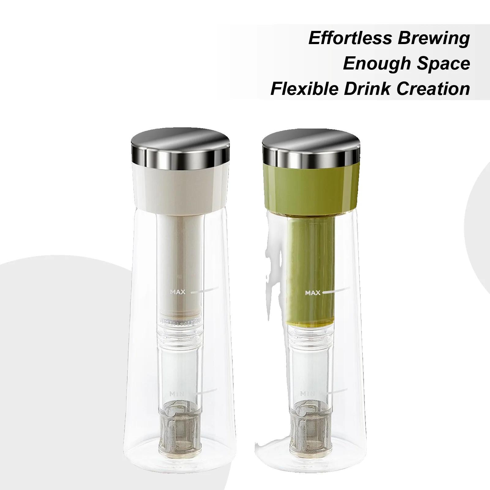 

Cold Brew Tea Pitcher Cold Brew Tea Pot 750ml Iced Coffee Pitcher Portable Water Pot For Workplace Daily Use Kitchen Cafe