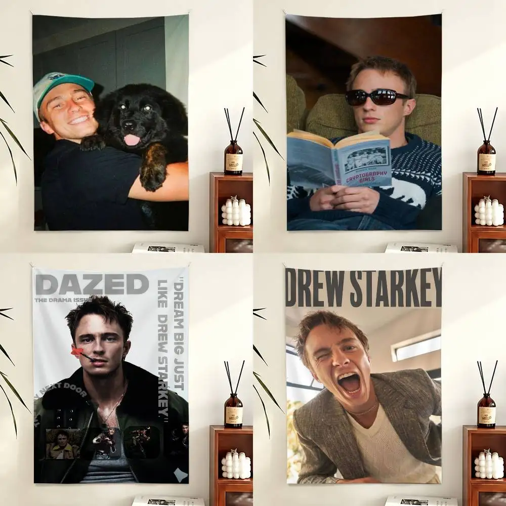 

Actor D-Drew Starkey Flag Digital Printing Banner for Garage Wall Out Door Decoration