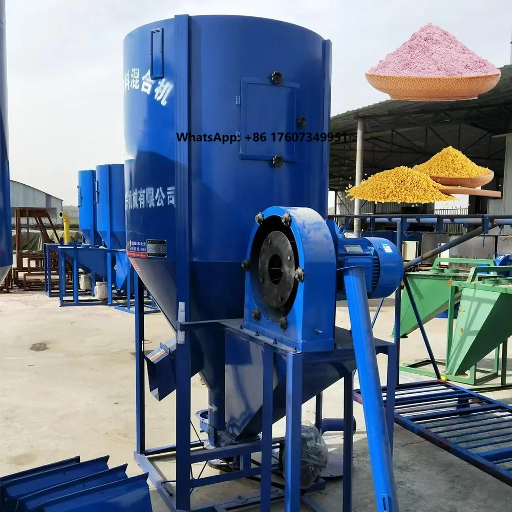 

Feed Mill and Mixer Chicken Feed Machine Mixer and Crusher Farm Machines with Cheap Price