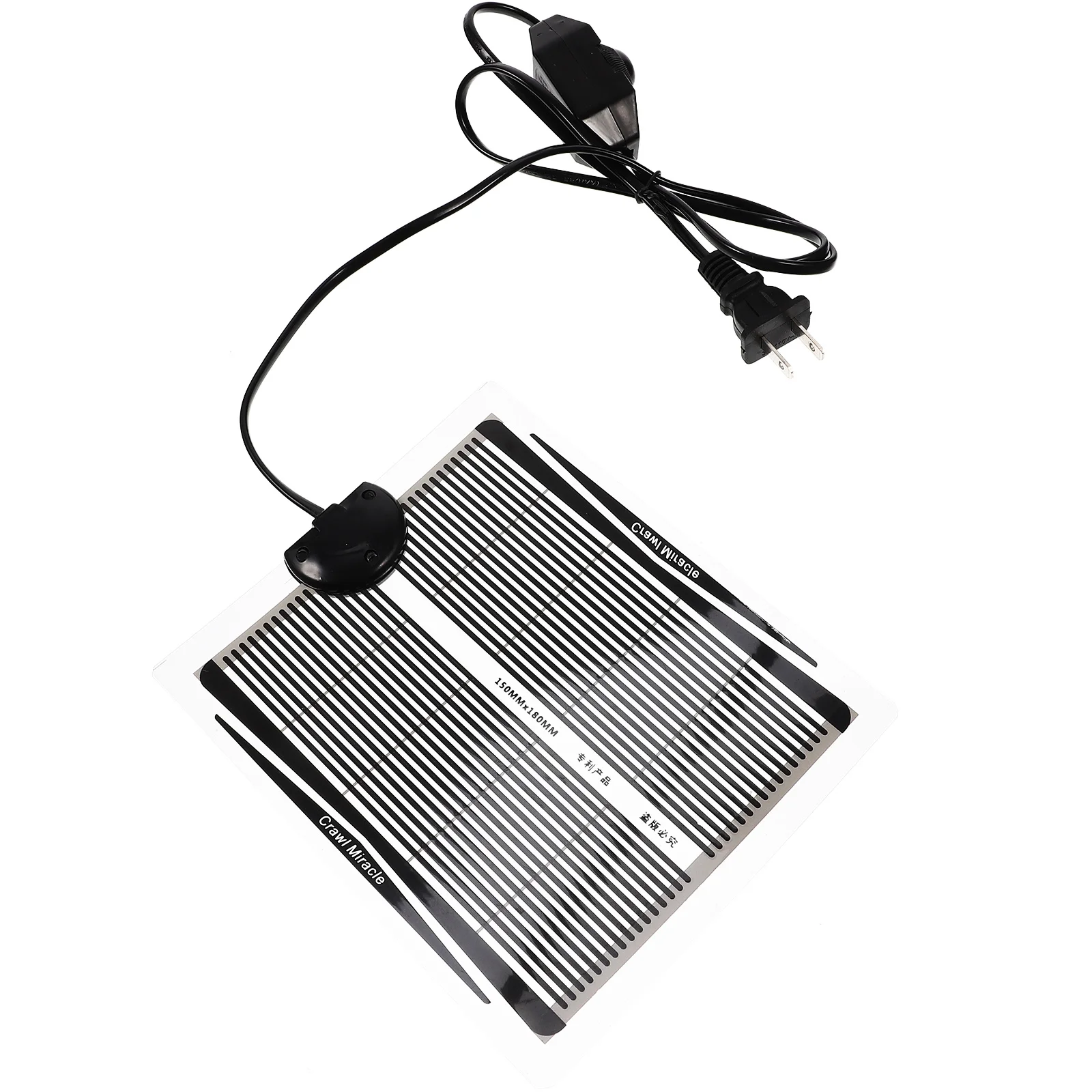 Reptile Heating Pad Plug Reusable Safety Heating Mat Reptile Tank Liner Small Pet Warming Cushion Electric Heated Mat