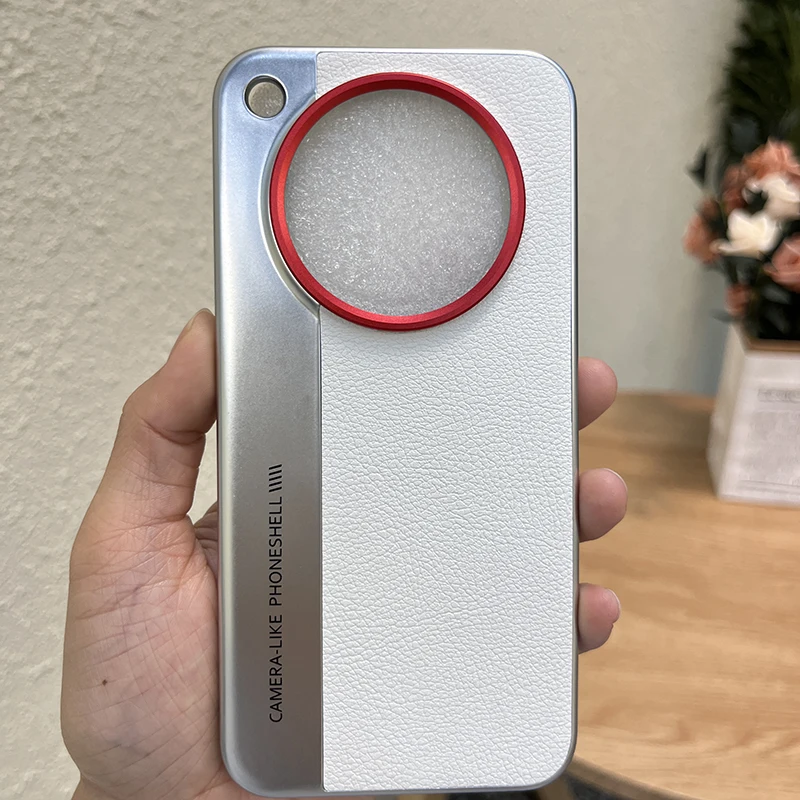 

For OPPO Find X8S X8S Plus X8 Ultra Electroplated silver-edged color-blocked lychee texture shockproof phone case