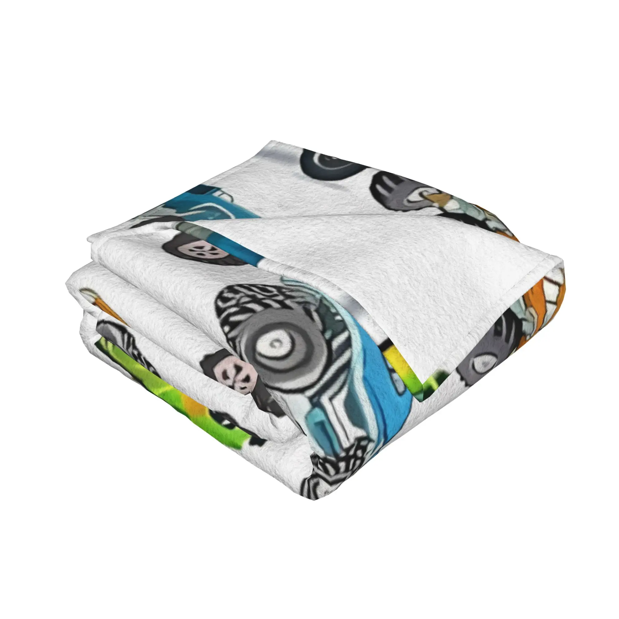 1PC home Cutecore Classic Monster truck Blanket Super Cosy Plush Home Living Room Sofa halloween