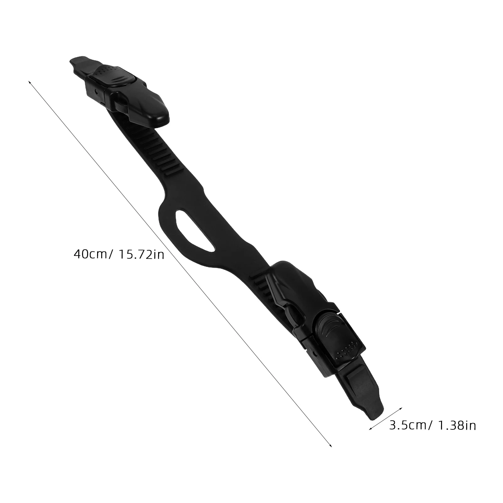 1 زوج Tpr الغوص زعنفة حزام قابل للتعديل الزعانف الأشرطة الإفراج السريع مشبك نظام آمن صالح الغوص الحر #3