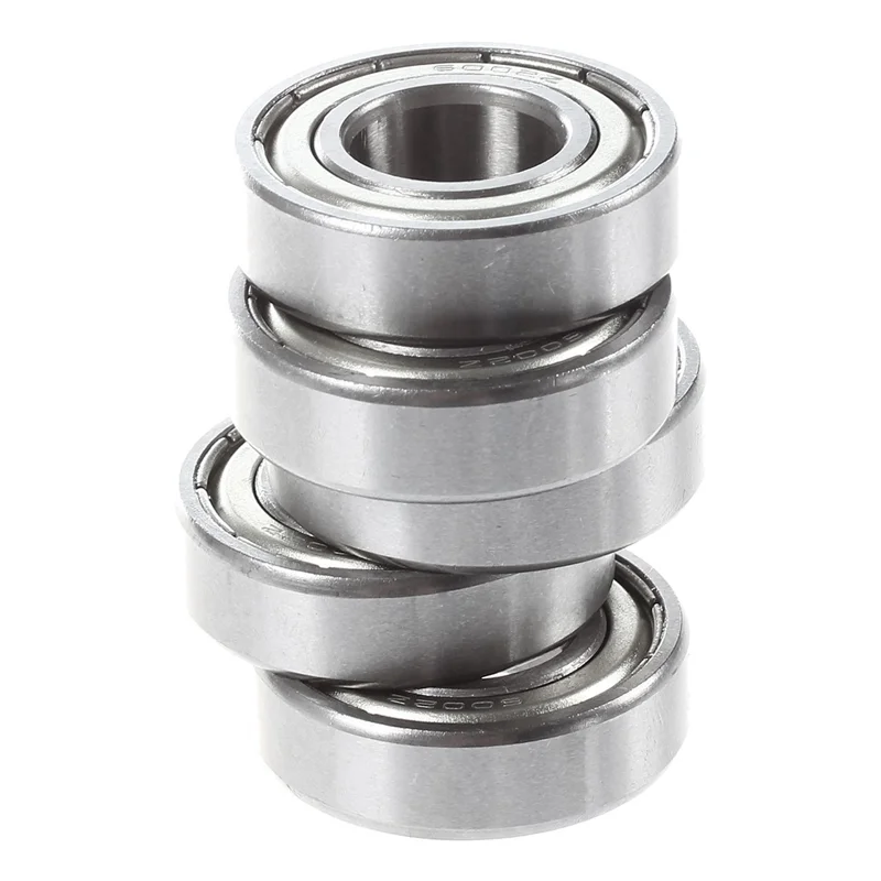 

RALCA-6002Z 15 X 32 X 9 Mm Shielded Metal Ball Bearings 20 Pcs, Silver