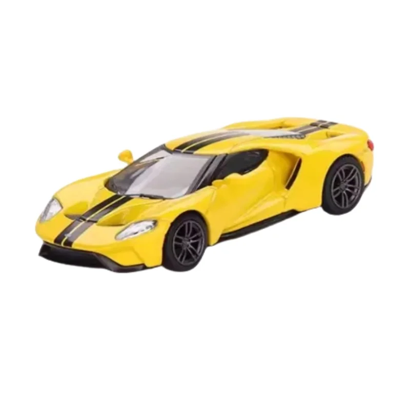 1:64 Ford Gt Mk Ii Golfolie Diecast Legering Simulatie Statisch Model, Kinderspeelgoed, Kerstcadeaus Voor Kinderen.