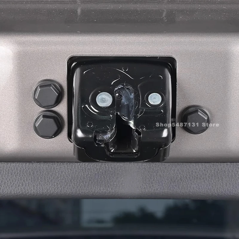 Kofferraum-Heckklappe, rostfreie Abdeckung, Kofferraum-Heckklappe, Schraubkappe für Toyota RAV4 Innenzubehör 2020–2022, 2023 2024 2025