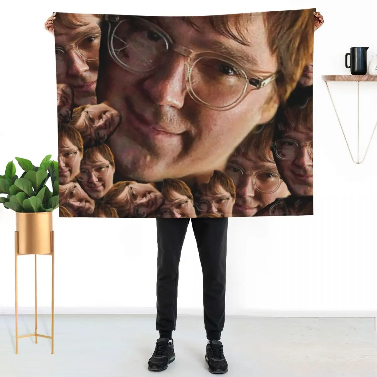 i love paul dano collage Throw Blanket Bed linens Luxury Thicken bed plaid Shaggy Custom Kid'S Blankets