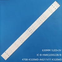 LED backlight strip for AOC LE32A1020/80 32PFL1335/T3 32PFL5040/T3 HKC H32PA3900 Fusion FLTV-32T24 4708-K320WD-A4211V11 K320WD