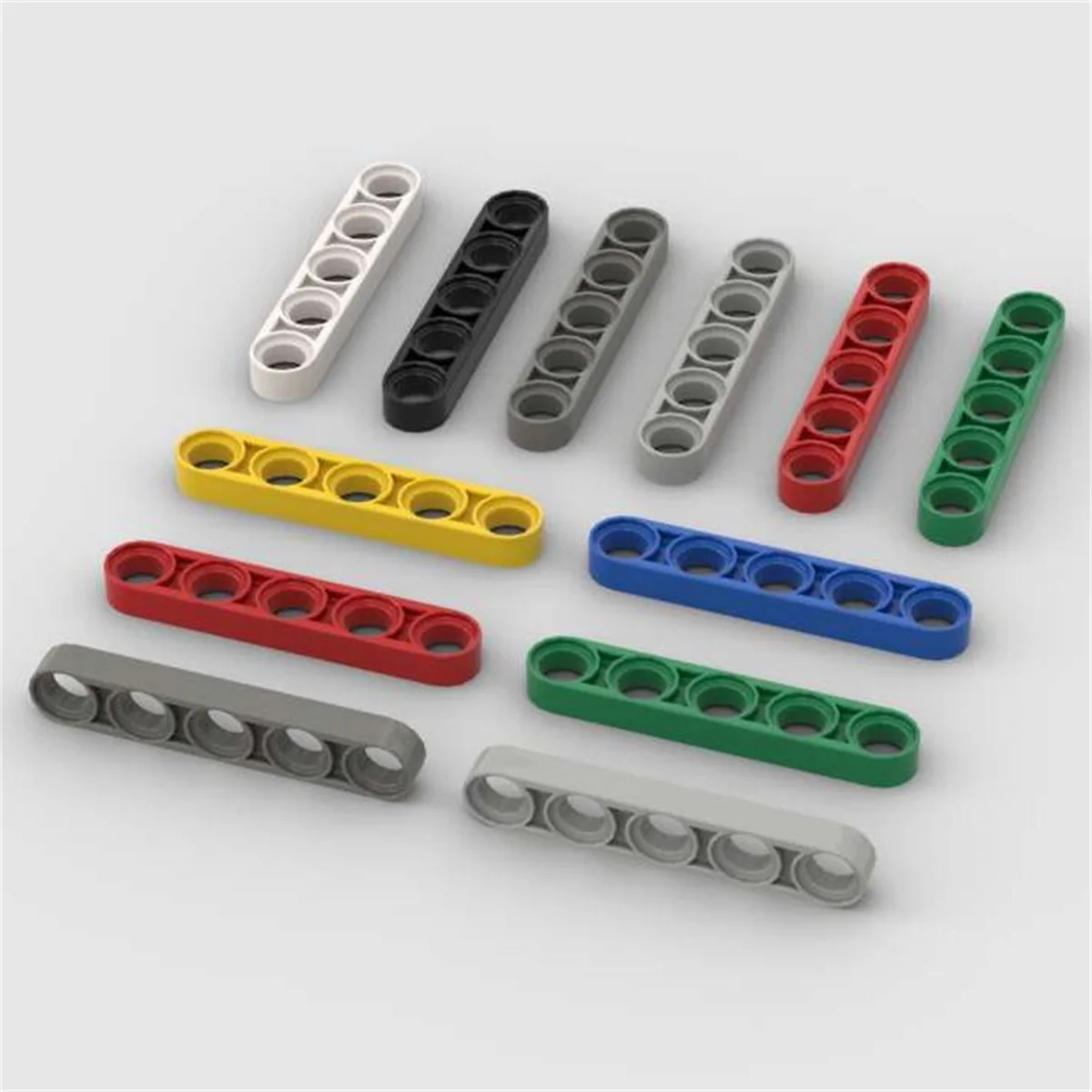 10 Stück Puzzle-Teile 32017 Liftarm Dünn 1x5 Bausteine-Set Verbindungssteine Spielzeug Kindergeburtstags-Geschenke
