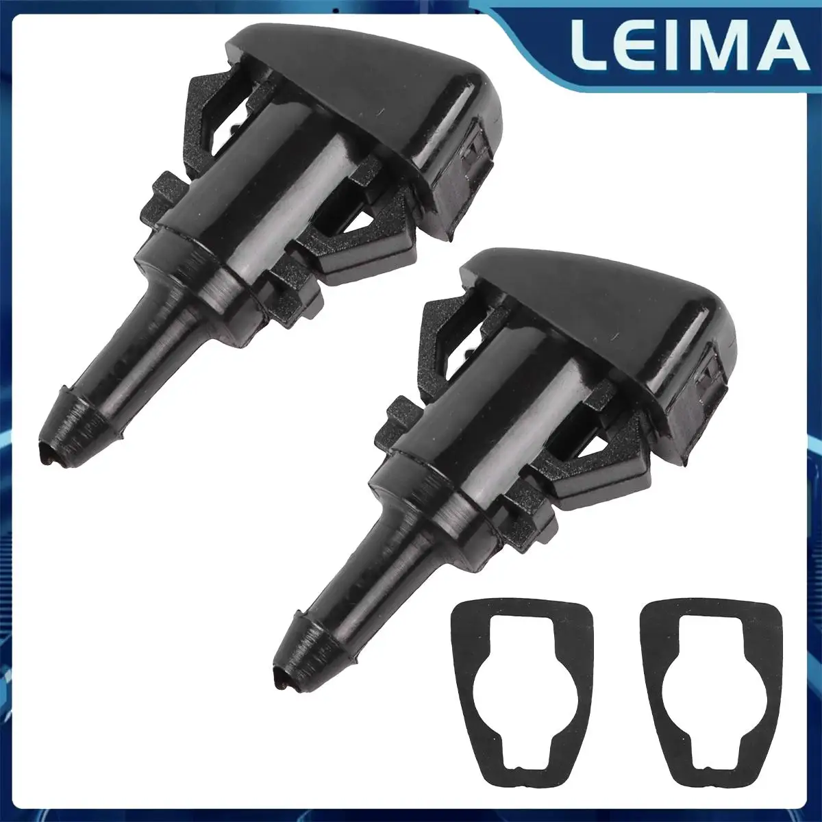 Bico de spray para limpador de para-brisa, bico de spray fluido 5116079aa para chrysler 300 dodge grand caravan charger ram 1500 2500