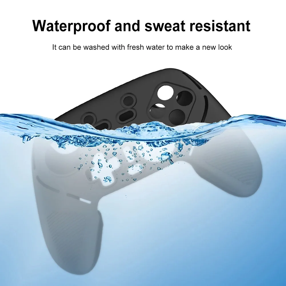 حافظة واقية من السيليكون لجهاز GameSir Super Nova اللاسلكي لوحدة التحكم في الألعاب، حافظة من السيليكون الناعم المضاد للانزلاق، غطاء حماية مضاد للسقوط
