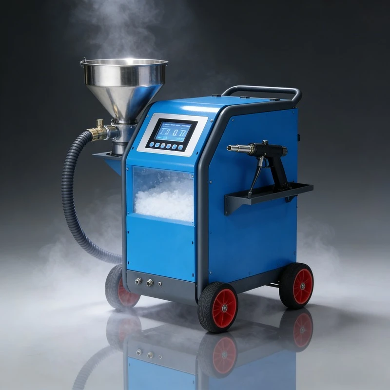 Commercial China Dry Ice Wash Machine Small Dry Ice Blast Machine Cleaner for Car