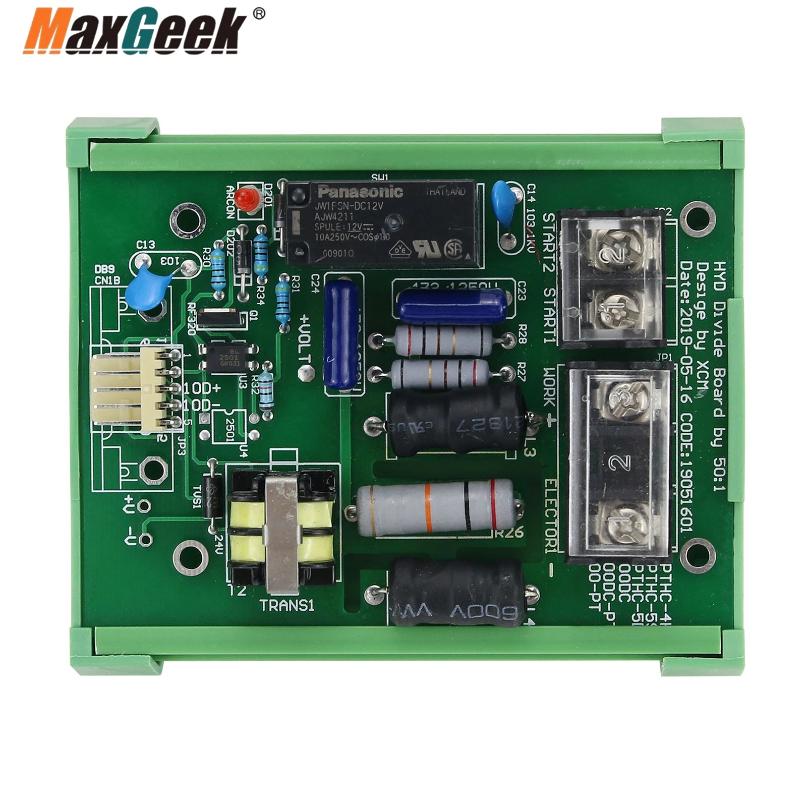 Maxgeek ไฟฉายพลาสม่าตัวควบคุมความสูง THC ไฟฉายควบคุมความสูงชุดสําหรับ CNC เครื่องตัดพลาสม่า XPTHC-4H