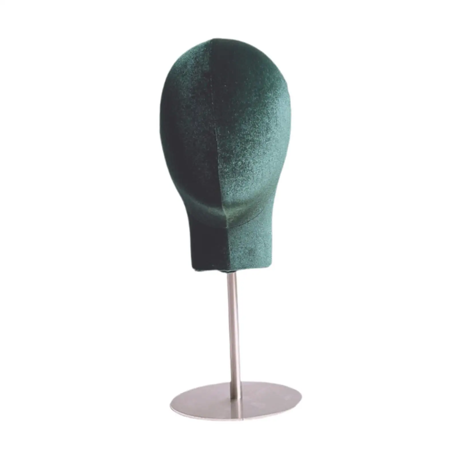 Modèle de tête de mannequin, tête d'affichage de chapeau, rangement de casquettes polyvalentes portables T1 avec base de support pour bijoux, écharpes, casque, chapeau