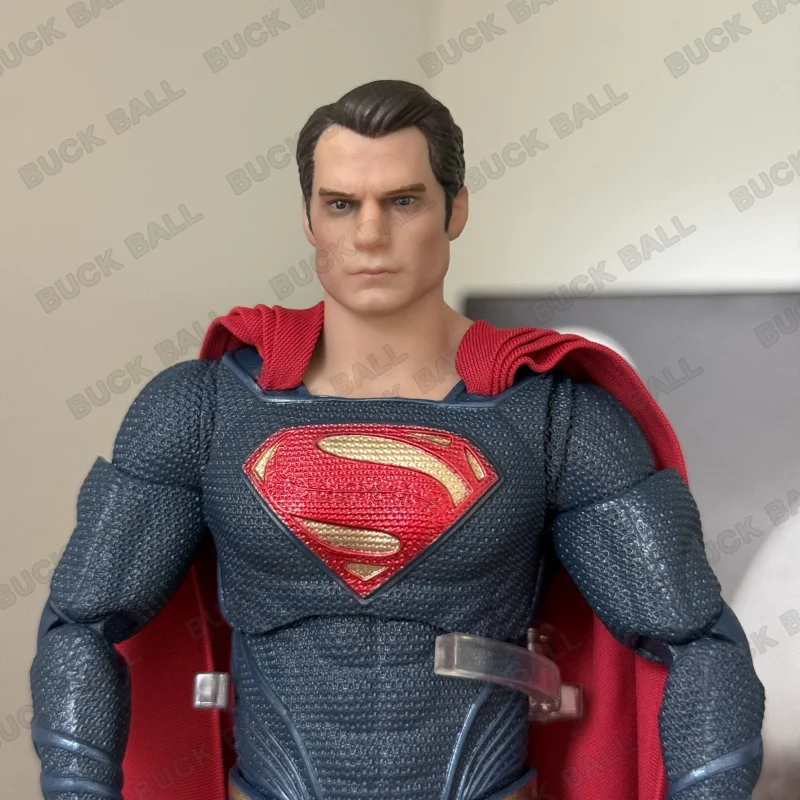 IN Magazzino Fonjoy BVS Set Blindato Batman Battaglia Danneggiata Superman Action Figures 1/9 Batman v Superman: Amante della Giustizia DC