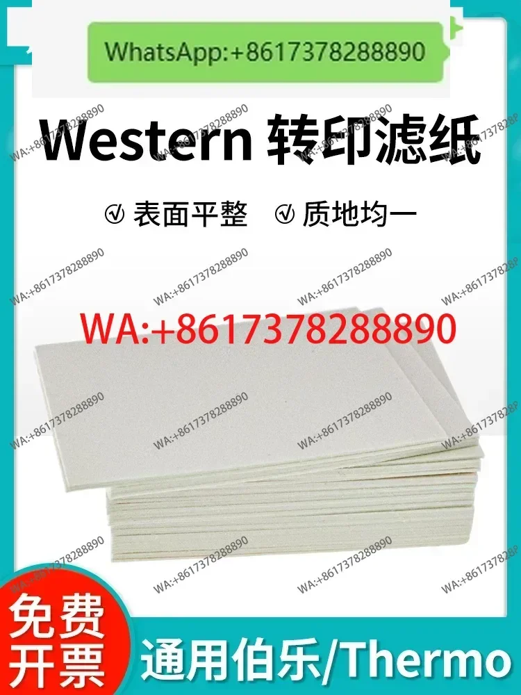 

Фильтрующая бумага для переноса Wb, мокрая переносная западная бумага, подходит для мембранной фильтровальной бумаги Bole/Tianneng/61/Thermo
